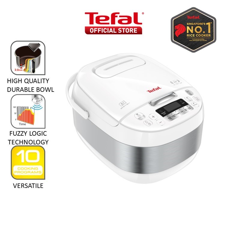 Tefal Delirice Rice Cooker 1.8L RK7521 10 Programmes, Artificial Intelligence, 6layer