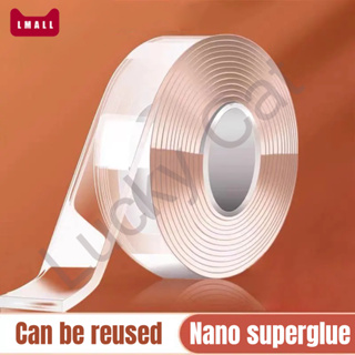 Glitter Nano Tape Blowable Bubble Tape Non-marking Double-sided