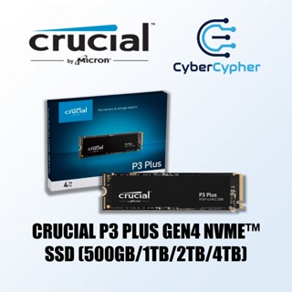 SSD Crucial P3 Plus Gen4 NVMe™, br.