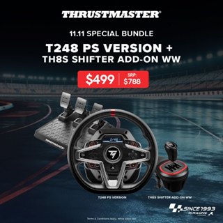 Buy THRUSTMASTER T248 Racing Wheel & Pedals & TH8S Shifter Bundle