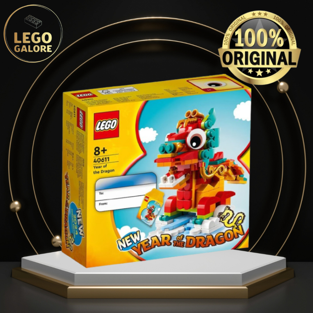 [Lego Galore] LEGO 40611 Year of the Dragon (CNY Exclusive) | Shopee ...