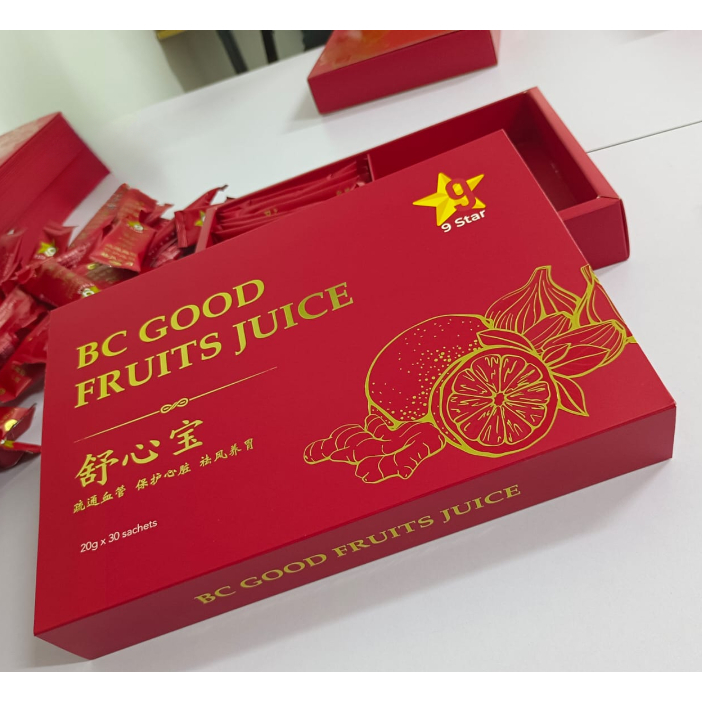 9 STAR 舒心宝｜BC GOOD Lemon Ginger Garlic Apple Vinegar Juice 舒心宝 (30