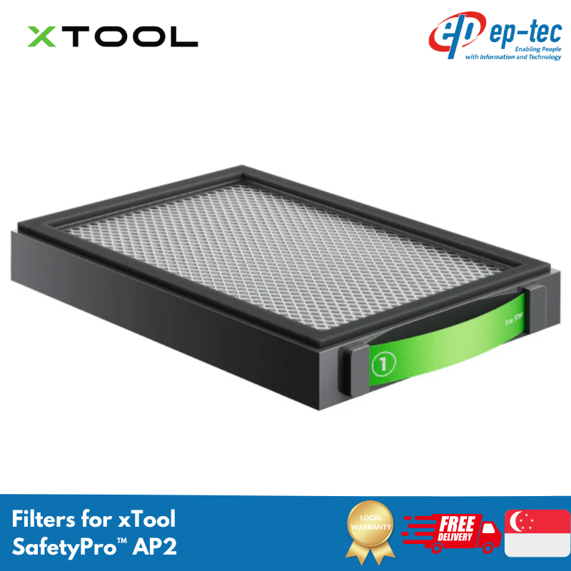 xTool - Filtre pour Safety Pro AP2 V1.0 - Carbone Actif - Filtre 3 main image 1