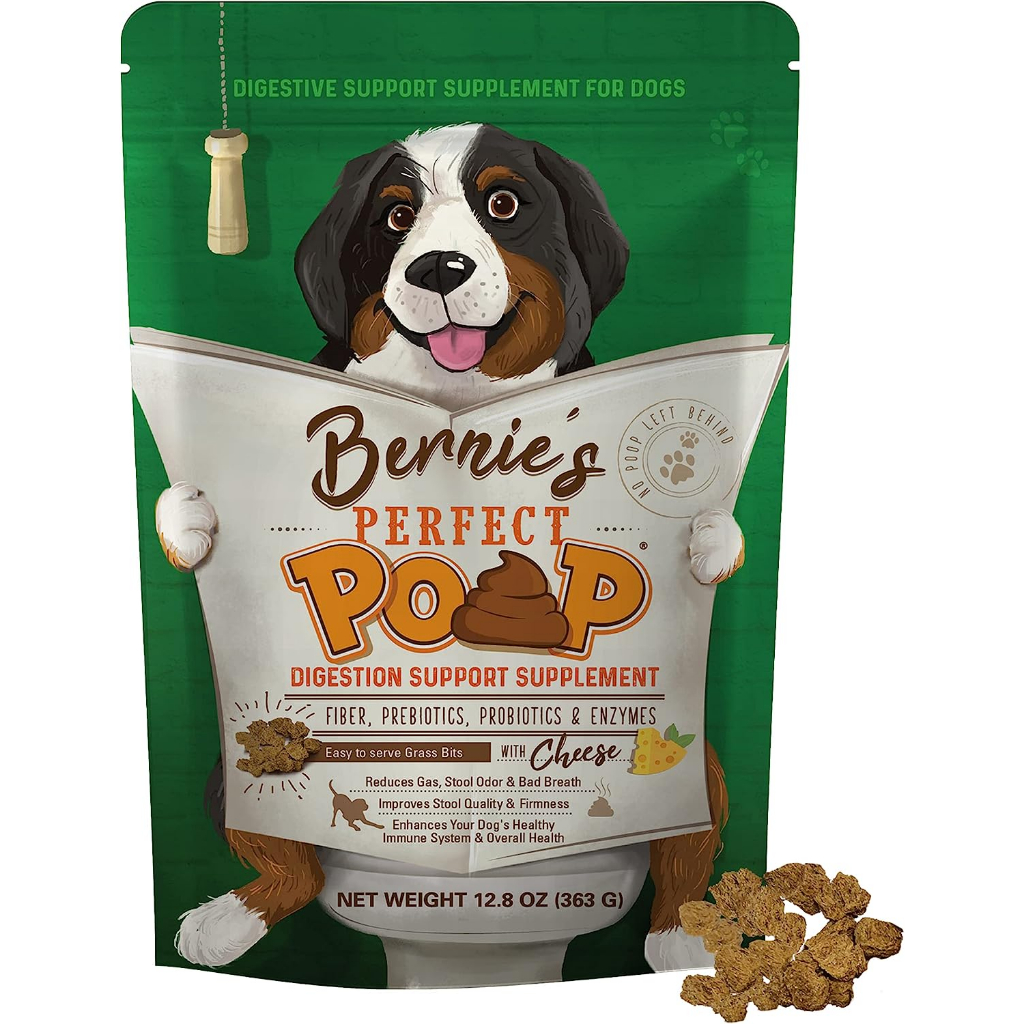Perfect Poop Digestion & General Health Supplement for Dogs Fiber