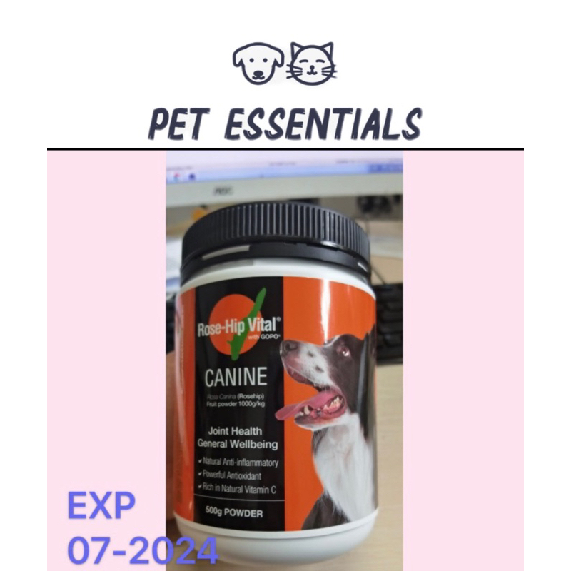 [SG]ROSE HIP VITAL CANINE 500g Premium Pet Supplement Rosehip Vital