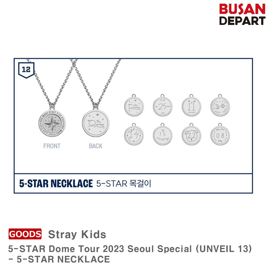 5 deals star necklace