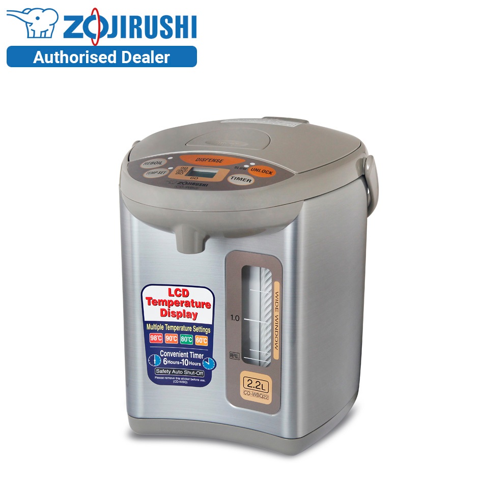 Zojirushi 2.2L Micom Electric Dispensing Pot CD WBQ22 Shopee