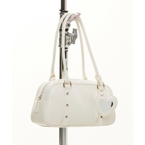 VVV Heart Mirror Buckle Shoulder Bag 4Color | Shopee Singapore