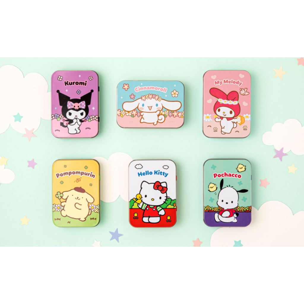 [Korea] Sanrio Characters Sticker In Cute Tin Case / Hello Kitty, My ...