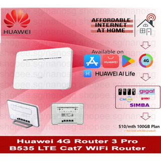 HUAWEI BE3 Pro Quad Core WiFi 7 3600Mbps 2.4GHz 5GHz Wireless Home