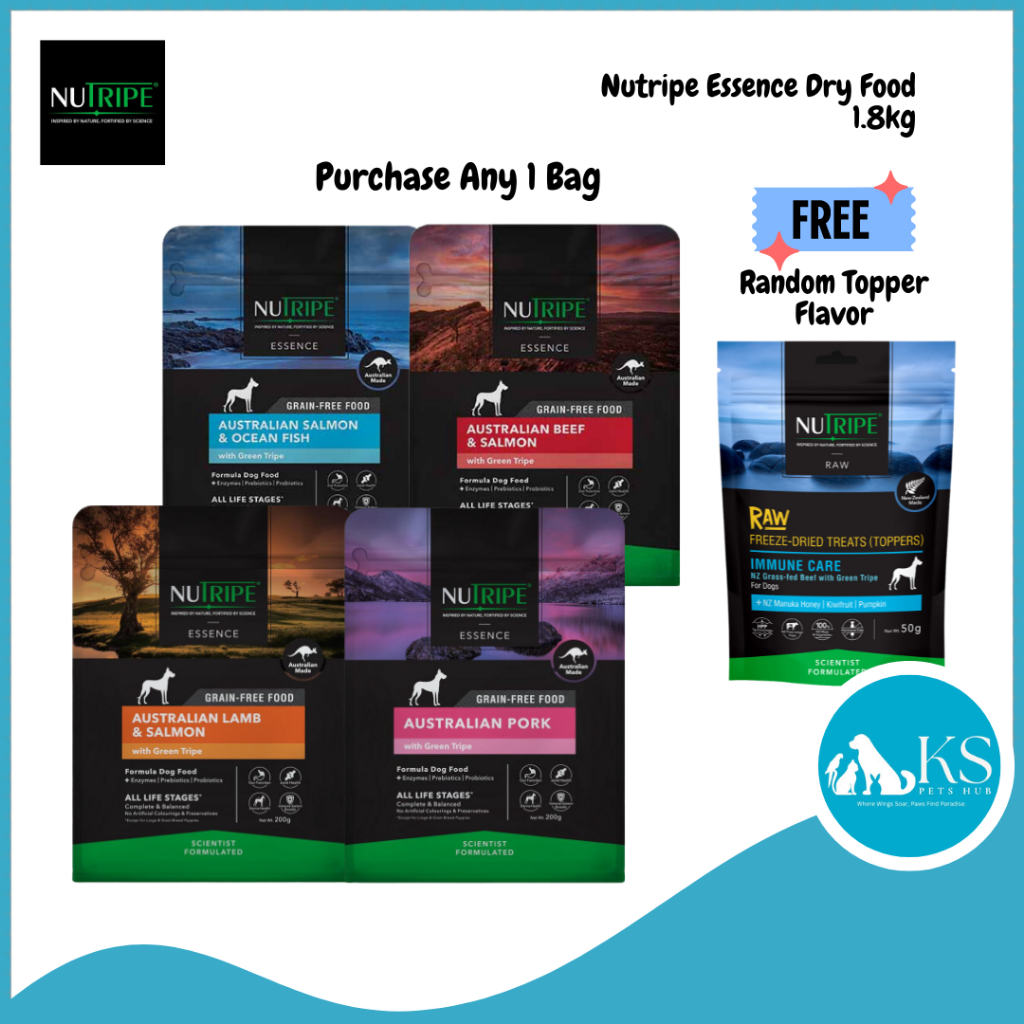 //Promo Use Only// Nutripe Raw Freeze Dried Treats (Toppers) For Dogs