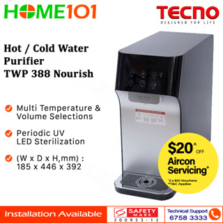 Tecno Instant hot water dispenser with temperature control – Tecno
