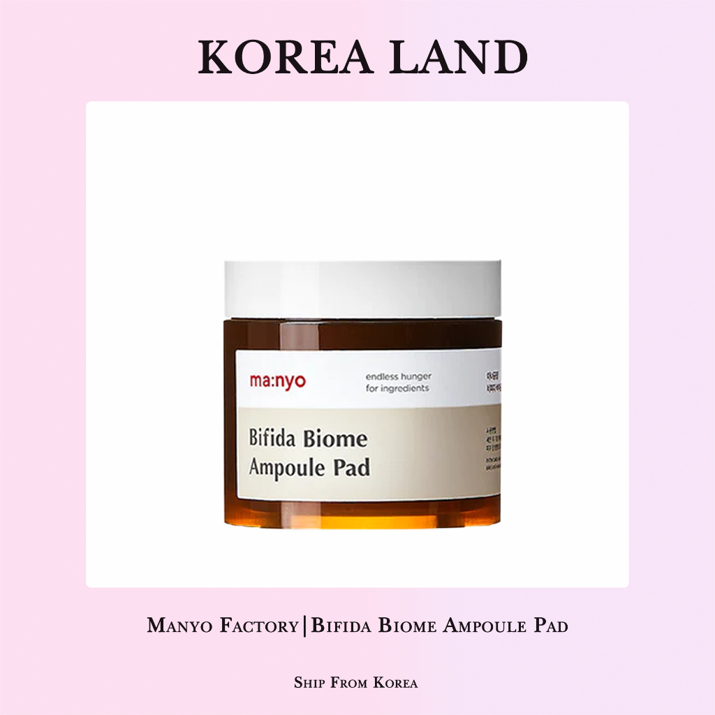 Manyo Factory | Bifida Biome Ampoule Pad (70 Sheets) | Shopee Singapore