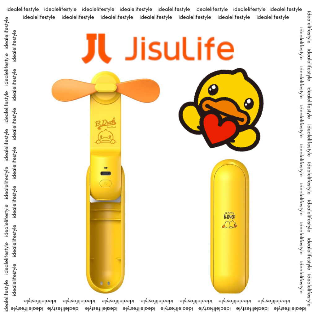 JISULIFE B.Duck F8P 3 In 1 Mini Fan, Mini Pocket Hand Fan, Small ...