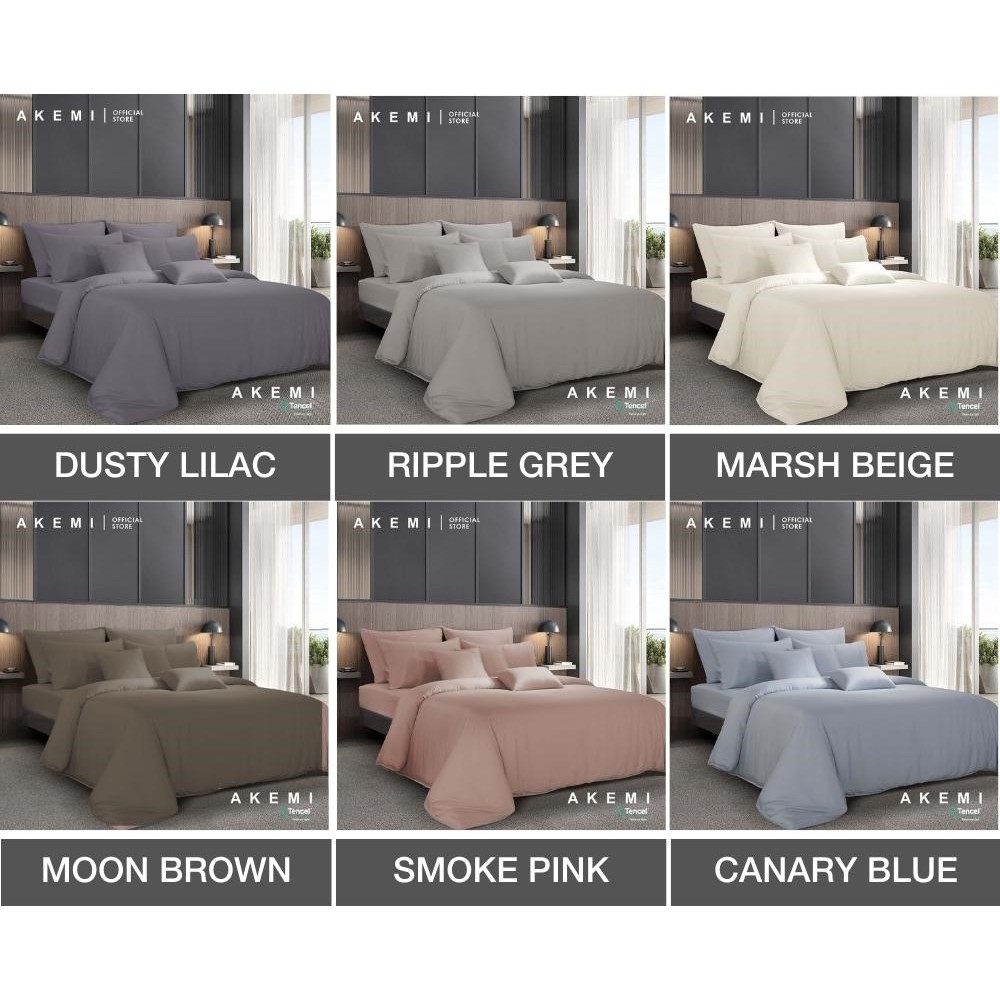 AKEMI 880TC TENCEL™ Modal Sanctuary Lawrez Bedding Sets (Fitted Sheet