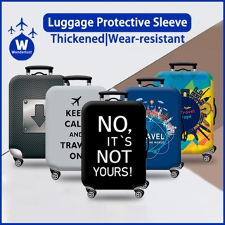 PVC Clear Luggage Cover for Samsonite With Zipper Thicken Transparent PVC Suitcase  Protector 20 24 26