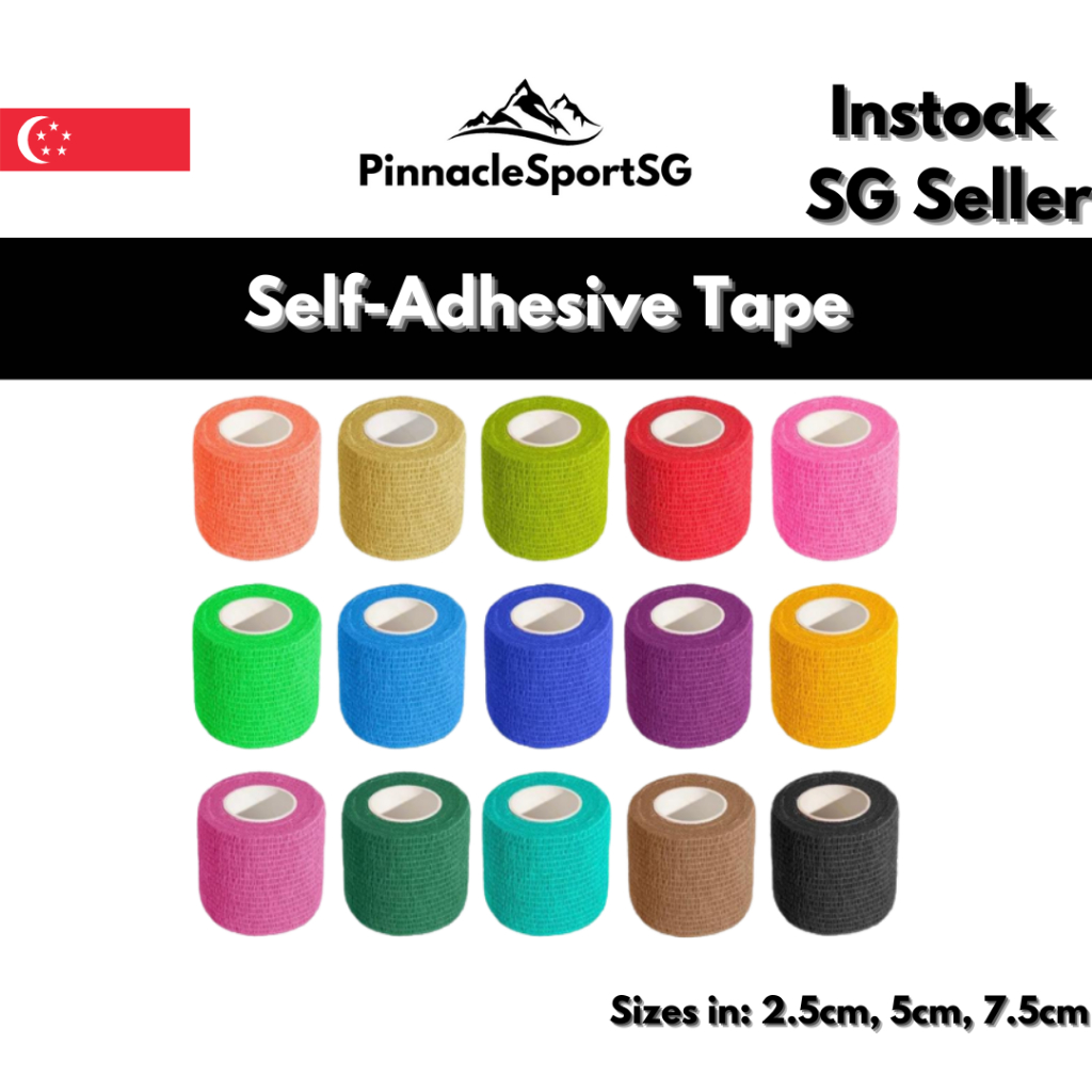 [SG] SelfAdhesive Sports Tape General Purpose Athletic Bandage Sock