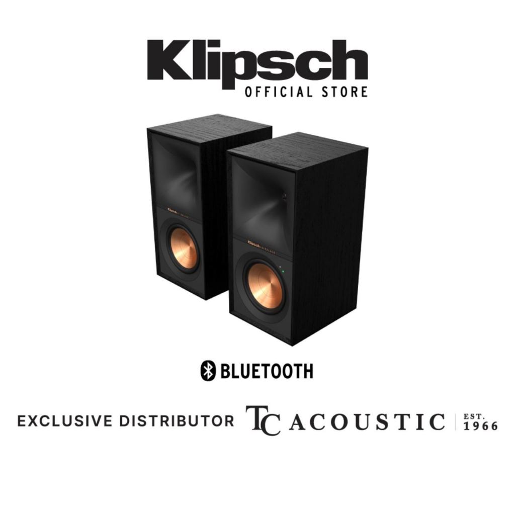 Klipsch R50PM Active Bluetooth Bookshelf Speaker (Soundbar Alternative