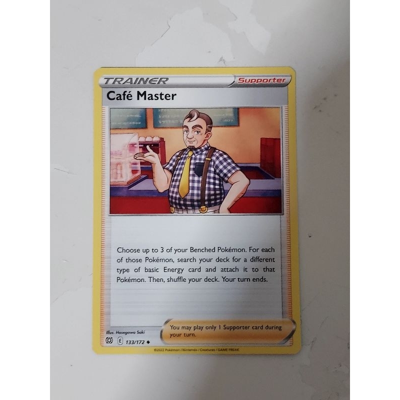 Pokemon cafe master trainer supporter brilliant stars card | Shopee  Singapore
