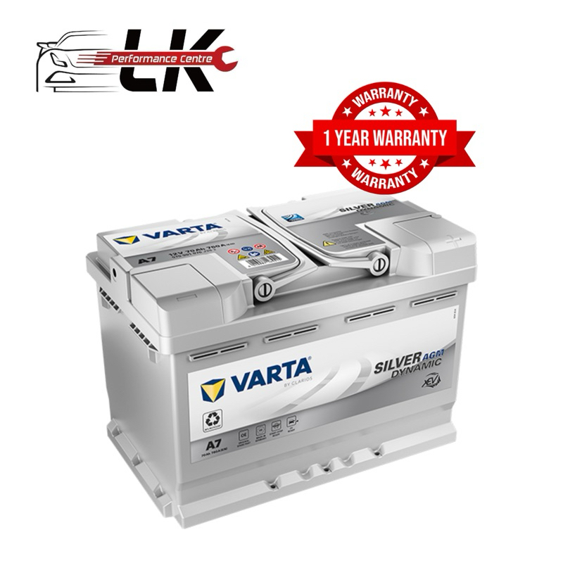 VARTA EFB/AGM Battery, Long Lasting, Warranty