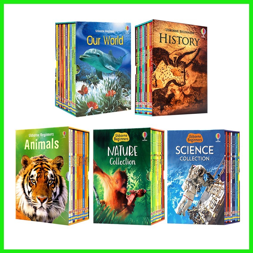 SG Stock Authentic】Usborne Beginners Series Collection 10 Books