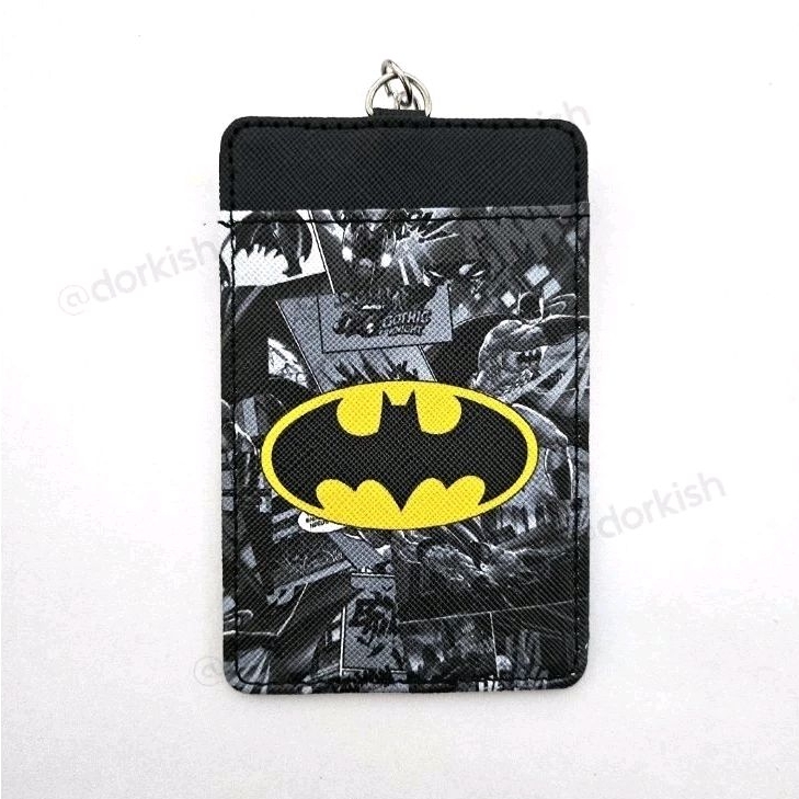 DC Comics Batman Logo Ezlink Card Holder Coin with Key Ring | Shopee ...