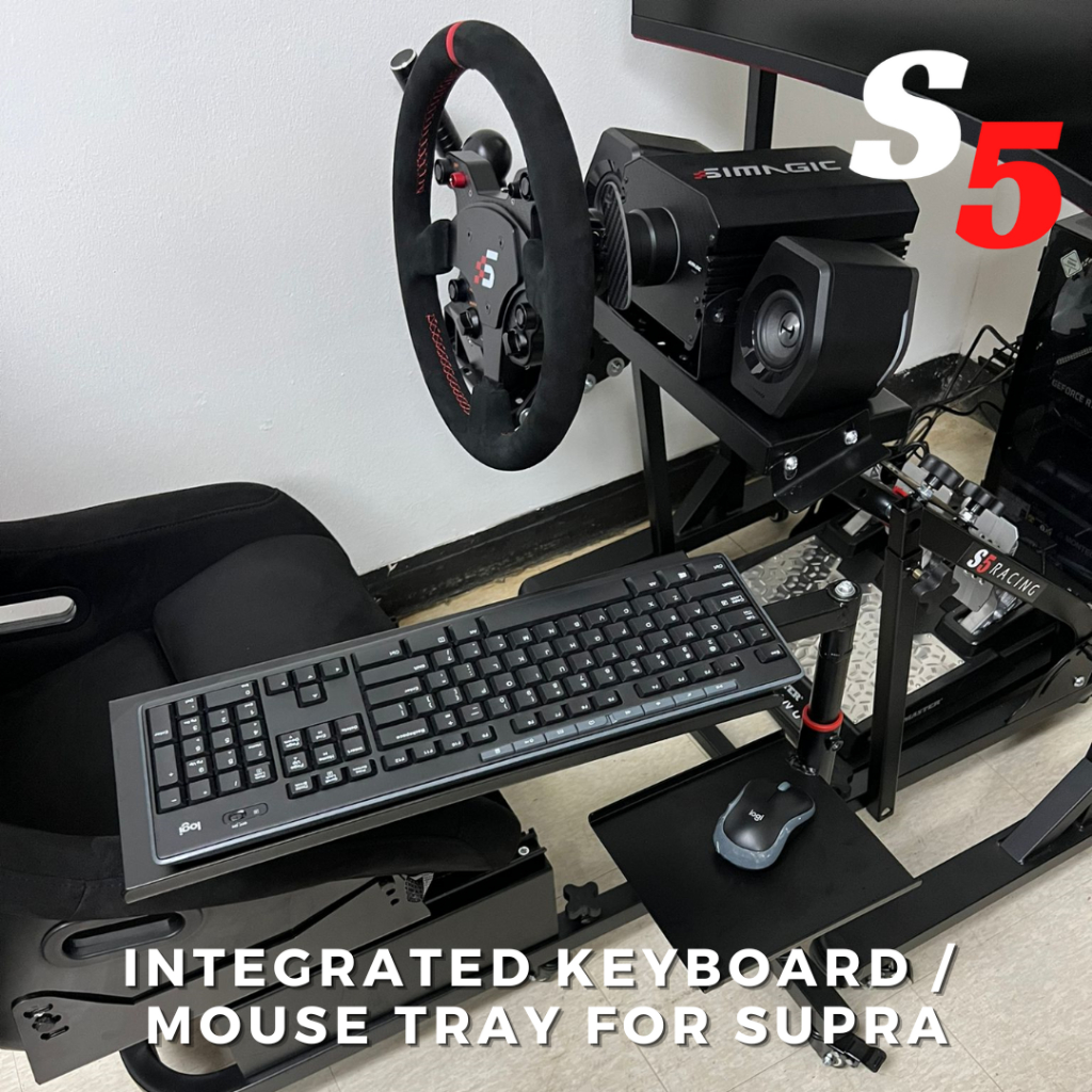 Integrated keyboard stand for S5 Supra / Mouse tray for Supra ...