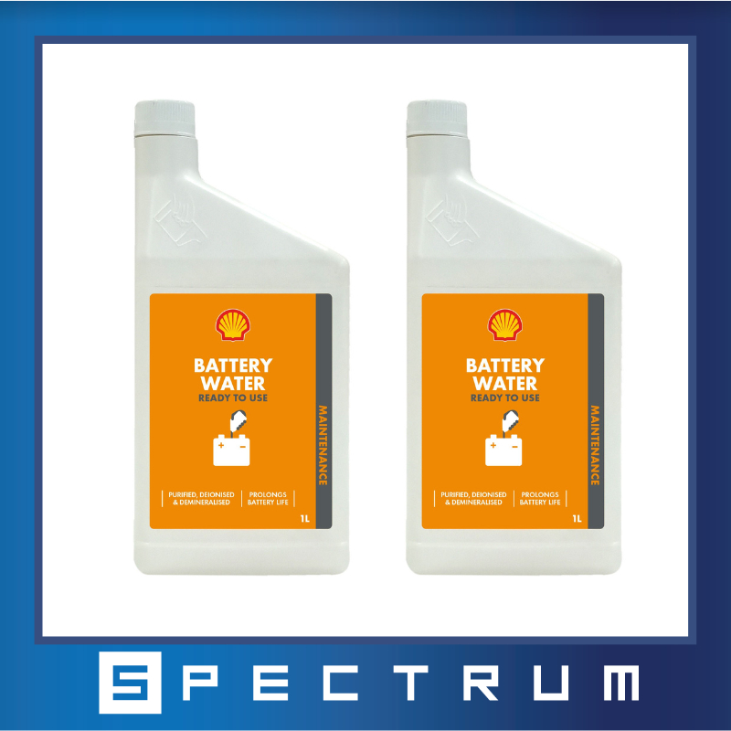 [Bundle of 2] Shell Battery Water - 1Litre per bottle | Shopee Singapore