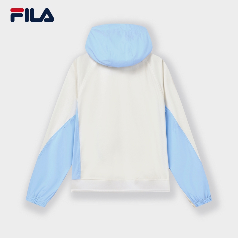 FILA CORE Women s WHITE LINE Emerald Hoodie in White Shopee Singapore