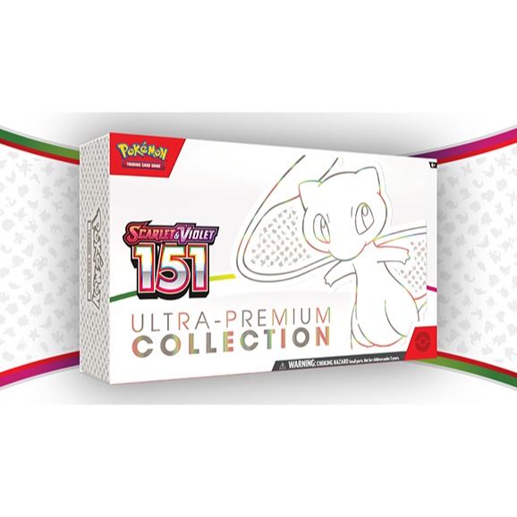 TCG Pokemon Scarlet & Violet 151 Ultra Premium Collection Box | Shopee ...