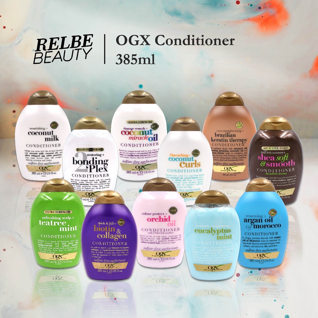 OGX CONDITIONER 385ML RELBE BEAUTY | Shopee Singapore