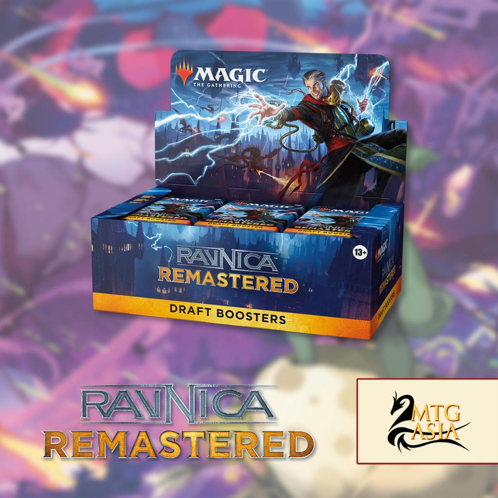 Ravnica Remastered Draft Booster Box English Magic the Gathering MTG-ASIA  Sealed | Shopee Singapore