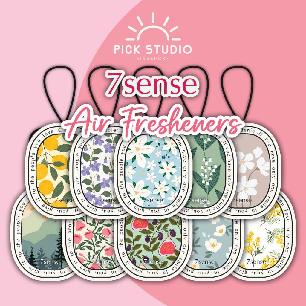 [SG LOCAL STOCK] 7sense Scented Air Freshener Card / Car Air Fresheners