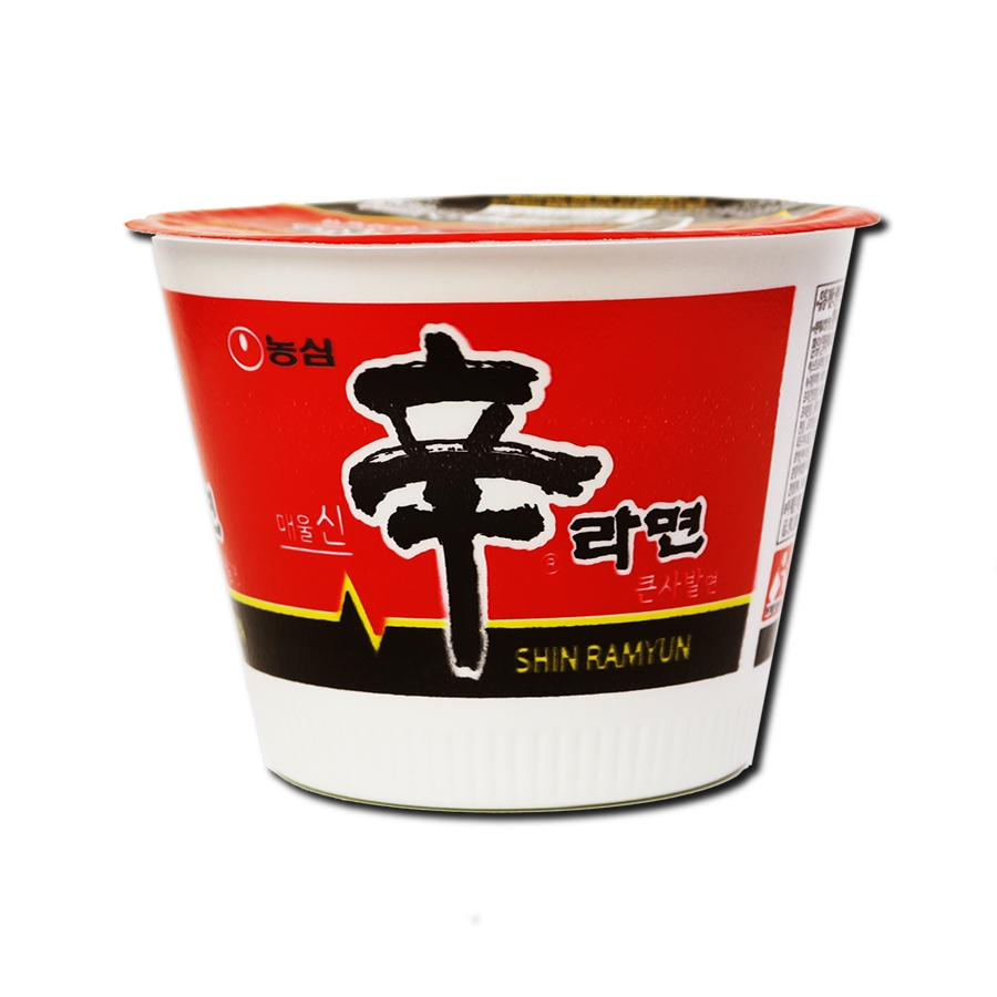 [Nongshim] Shin Ramyun Big Bowl 114g / 농심 신라면 큰사발 114g / Korean Ramyun ...