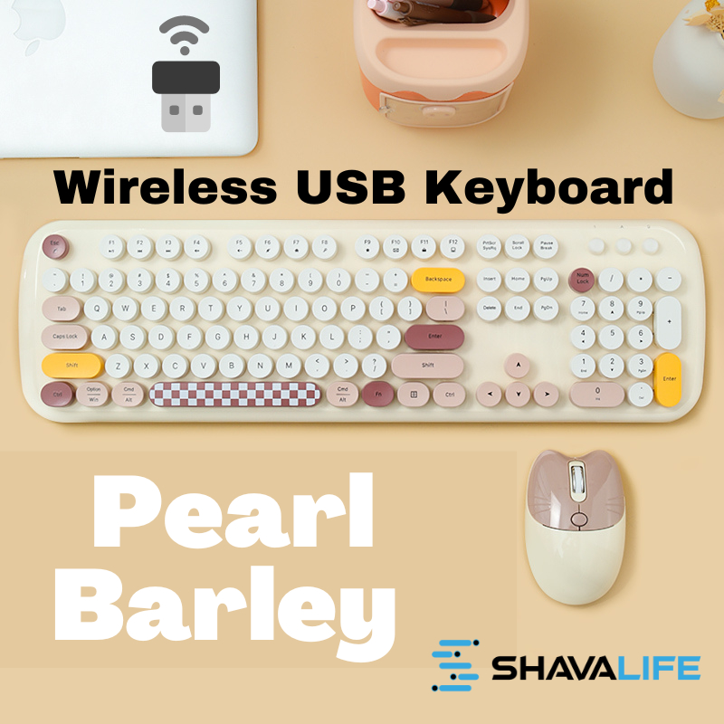 [Ready Stock SG] Wireless Keyboard & Mouse Wireless USB Receiver Dongle