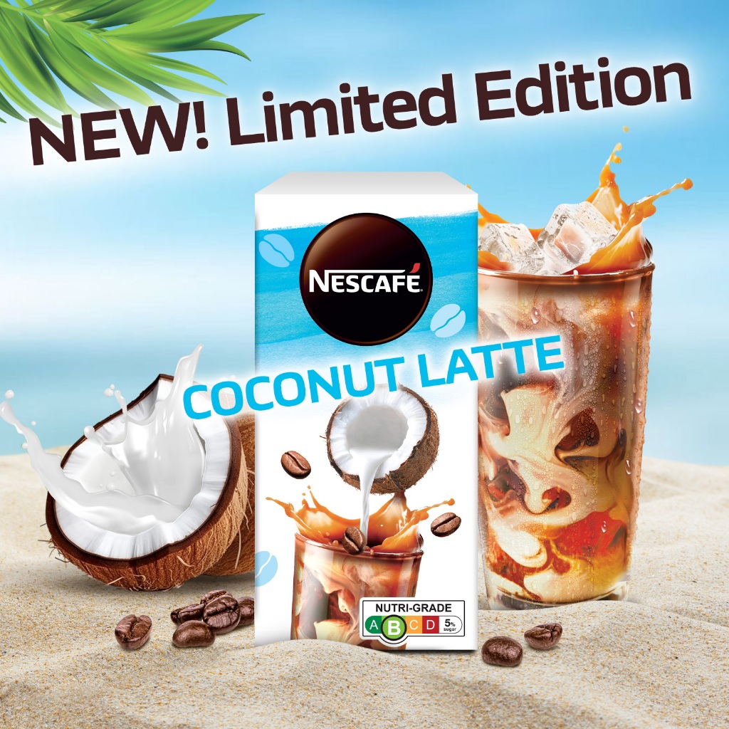 [MUST BUY] Nescafe Coconut Latte Limited Edition Shopee Singapore