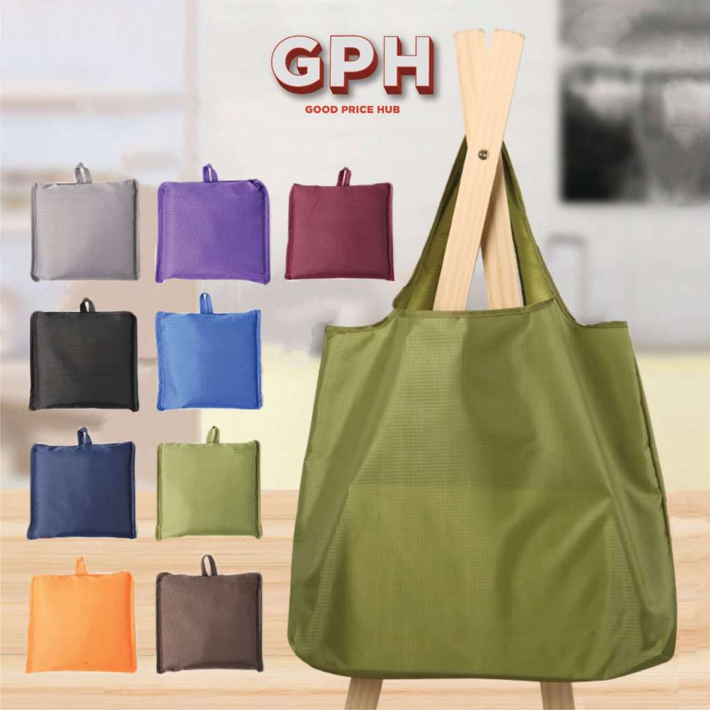 [SG READY STOCK] XL Foldable Shopping Bag / Durable Recycle Tote Bag