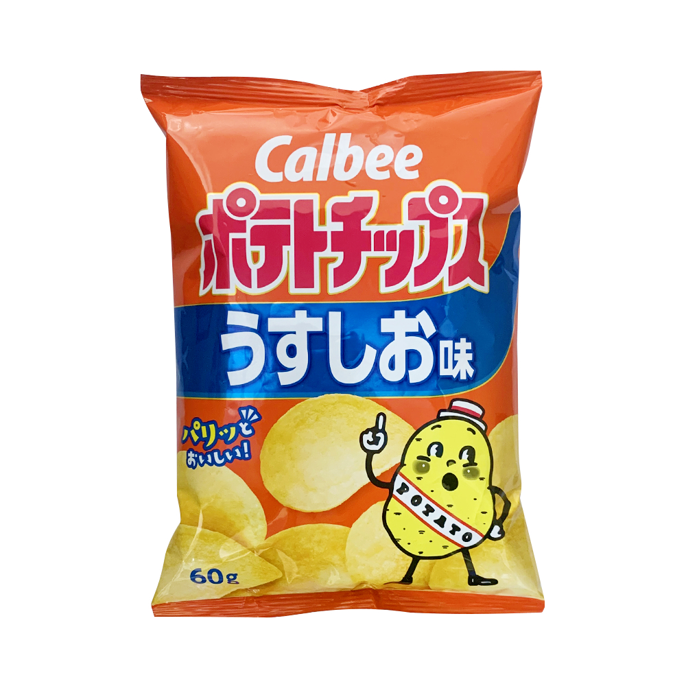 【direct From Japan】calbee Calbee Crispy Potato Chips Light Salt Flavor 