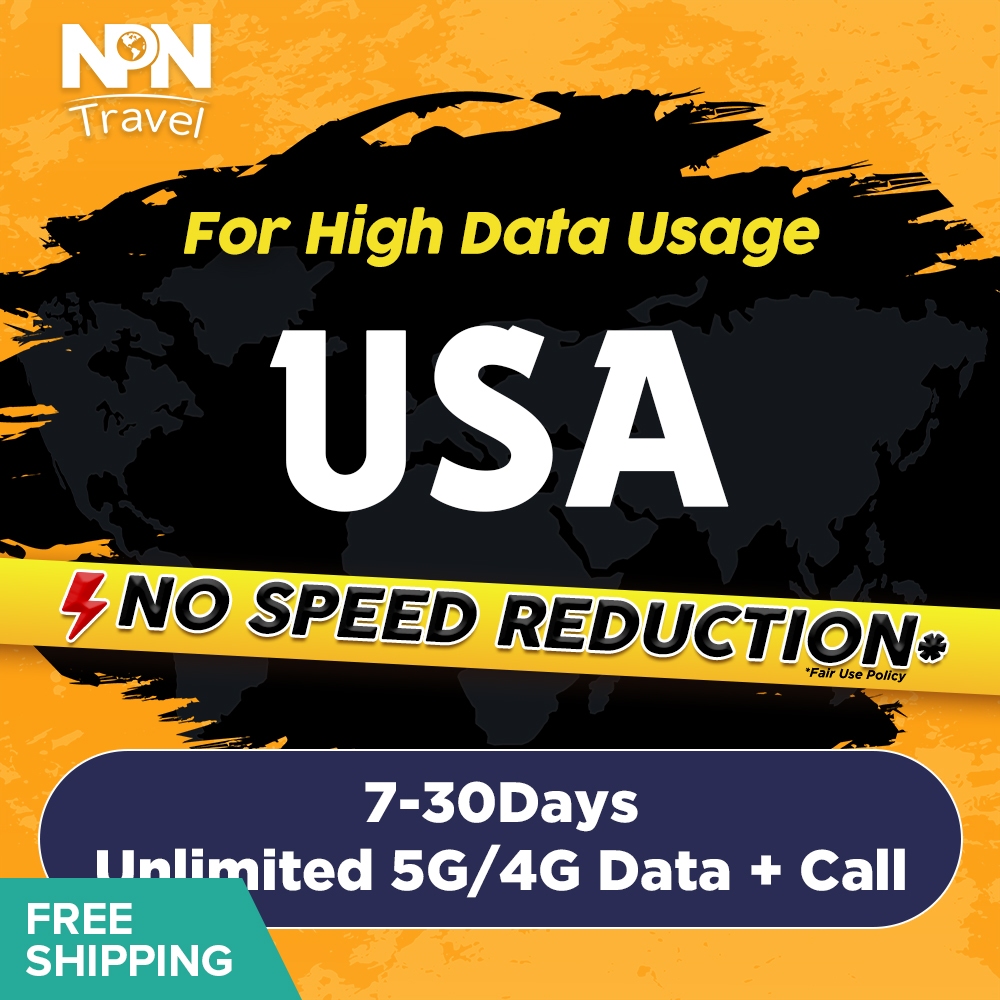 USA TMobile SIM Card Ultra 730Days 5G/4G Unlimited Data+Call Full