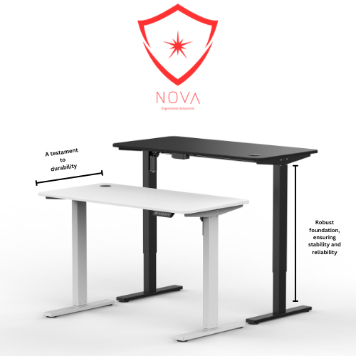 [SG 🇸🇬 Ready Stock] NOVA Ergonomic Computer Table Adjustable Study