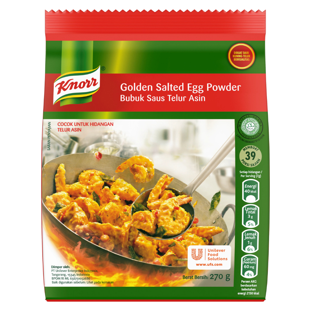 Knorr Golden Salted Egg Powder 800g Shopee Singapore