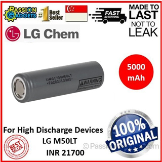 21700 Rechargeable 4800mAh 3.7V High-discharge NCR 21700 Battery-1pc