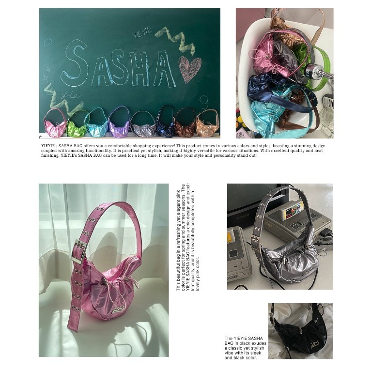 YIEYIE Sasha Bag BB16 9Colors | Shopee Singapore