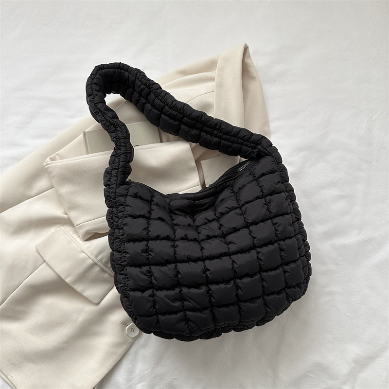 🔥SG Ready Stock🔥korean quilted Women's New Fashion Large Capacity Hobo ...