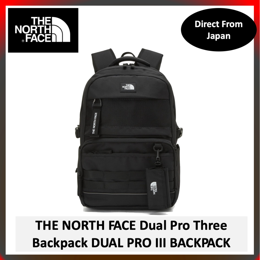 [The North Face] Dual Pro III Backpack (Black) - BRAND NEW