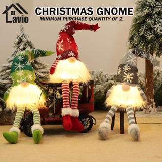 2pcs Gnome Christmas Decorations 2023 Faceless Doll Merry Christmas  Decorations For Home Ornament Happy New Year Festoon Garland