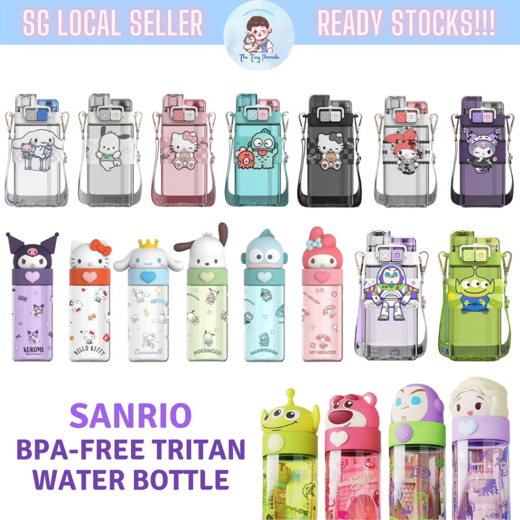 🇸🇬 SG STOCK 🇸🇬 Sanrio 100% BPA Tritan Kids Children Student Cute Water ...