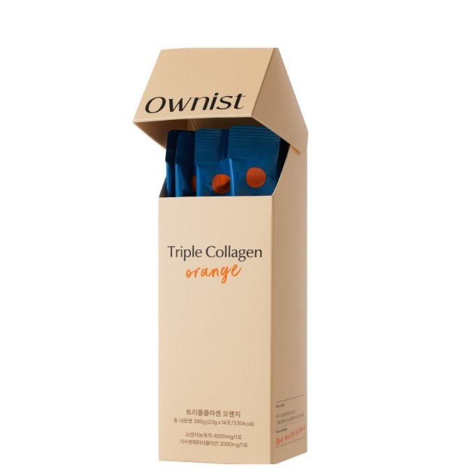 [Ownist] Triple Collagen Orange 14 Sticks