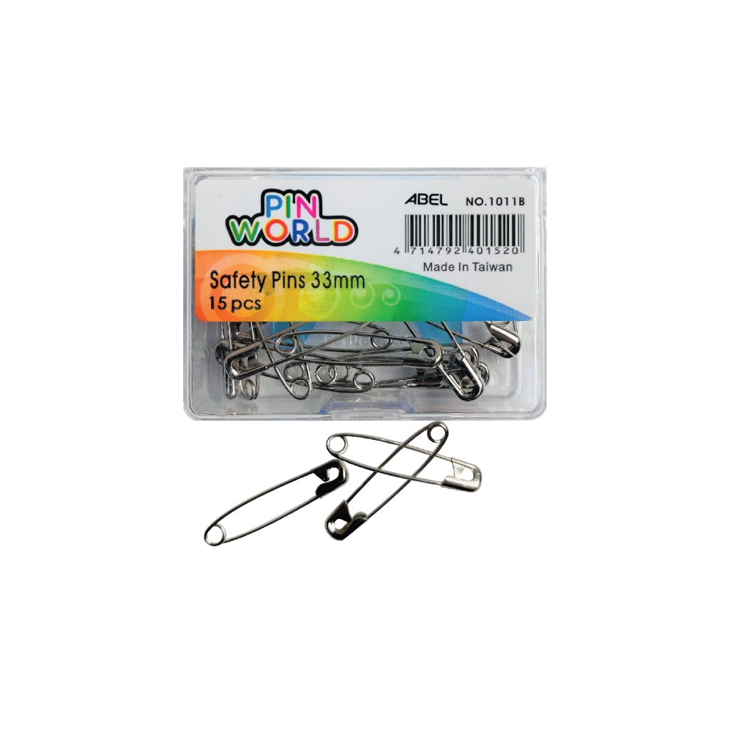 [SG Stock] Abel Safety Pins | 33mm / 28mm / 24mm | Heavy Duty Safety ...