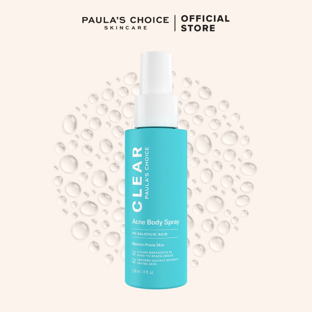 Paula's Choice Clear Acne Body Spray 2 BHA (Salicylic Acid) Shopee